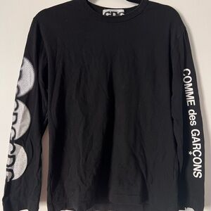 Comme des Garçons Black Long Sleeve Shirt